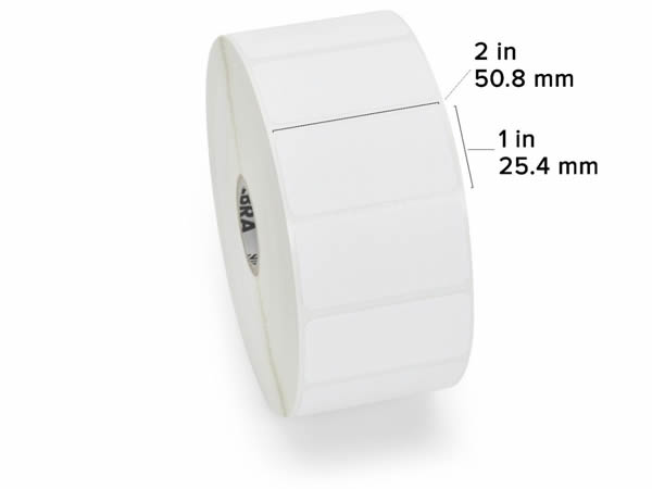 Zebra Z-Perform 2000D Etiquetas 2x1 Pulg. -  10000 Unid            