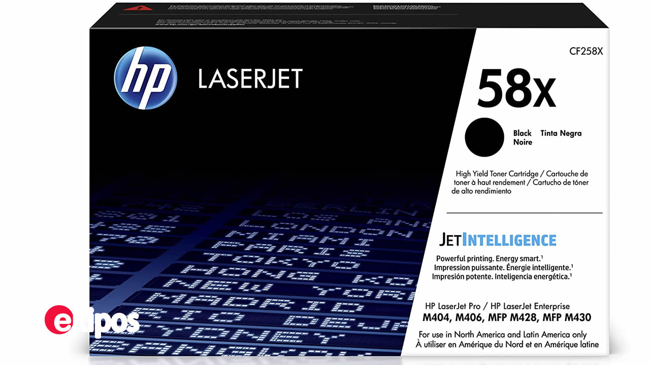 HP 58X Negro