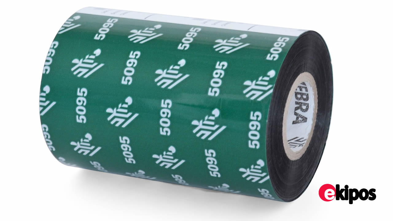 Zebra RIBBON RESINA 5095 110MM X 300MTS - ROLLO   
