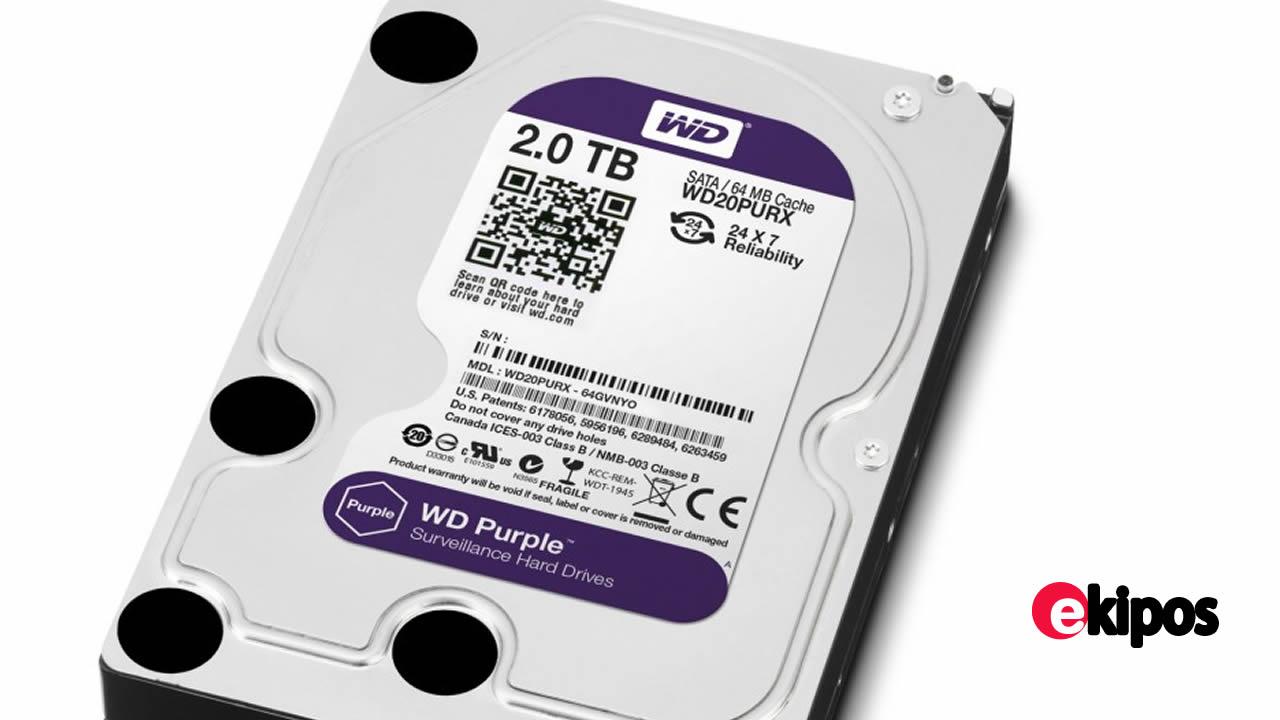 Western Digital Purpura 2TB     