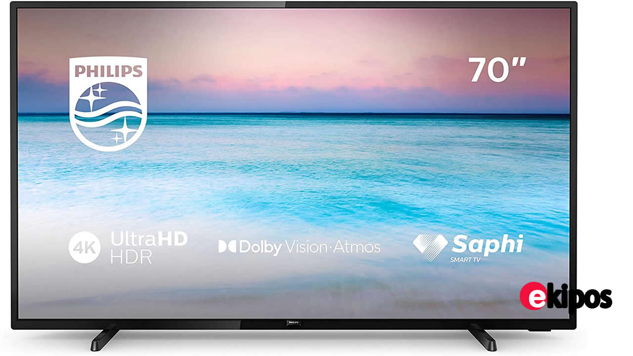 Philips 70PUS6504 Smart TV LED 4K/70P. 