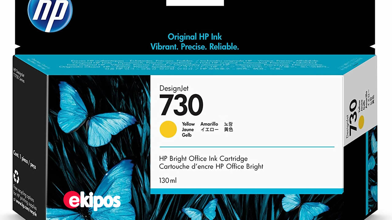 HP 730 amarillo 130ml 