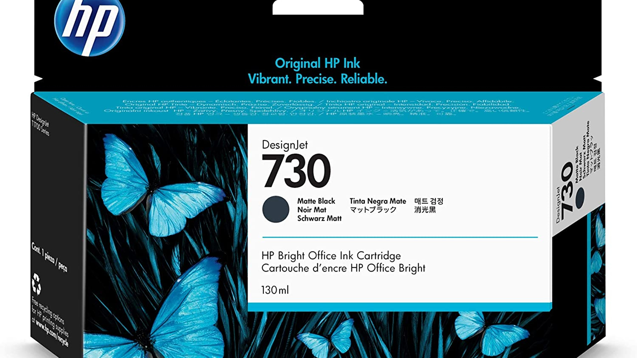HP 730 Matte Black  130ml