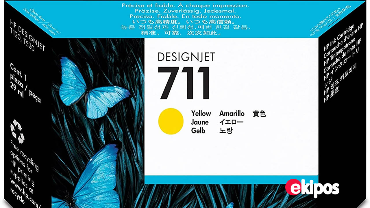 HP 711  Amarillo 