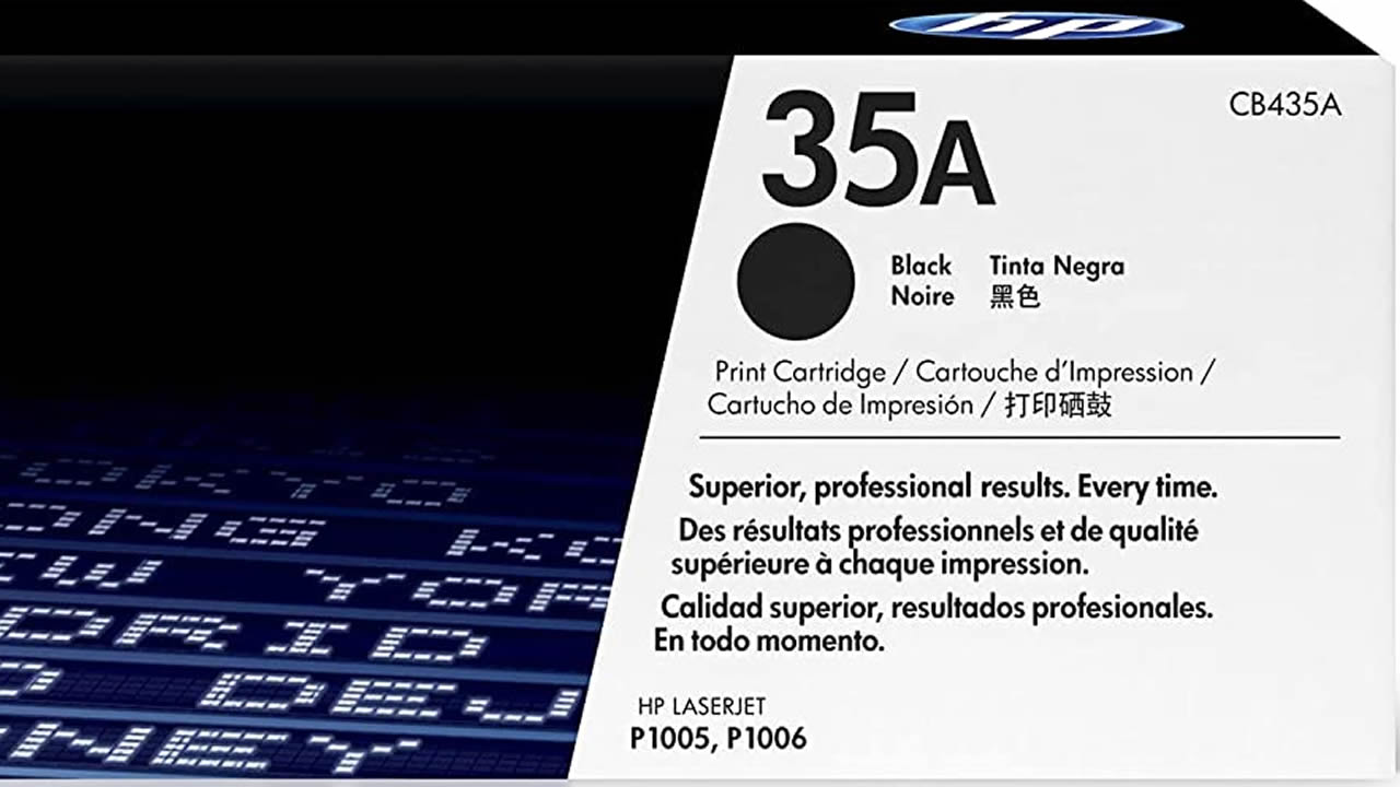 HP 35A  Negro  