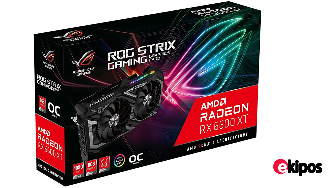 ASUS ROG-STRIX-RX6600XT-O8G-GAMING 
