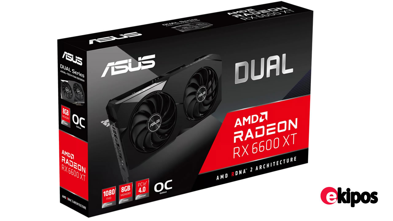 ASUS DUAL-RX6600XT-08G