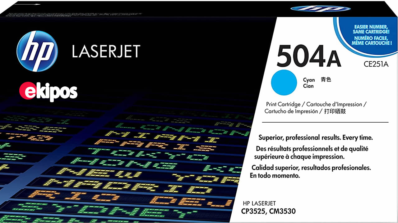 HP 504A Original Cian 