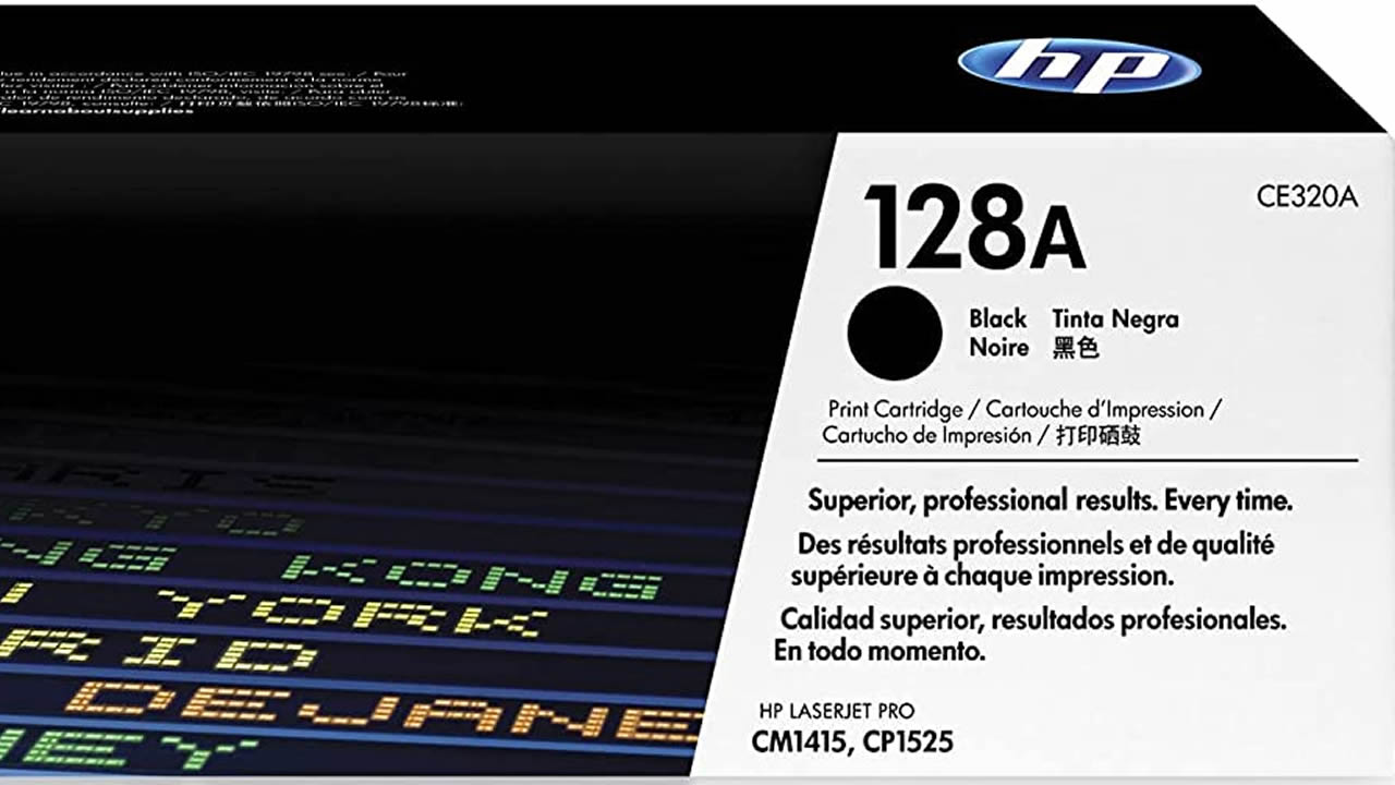 HP 128A Negro  
