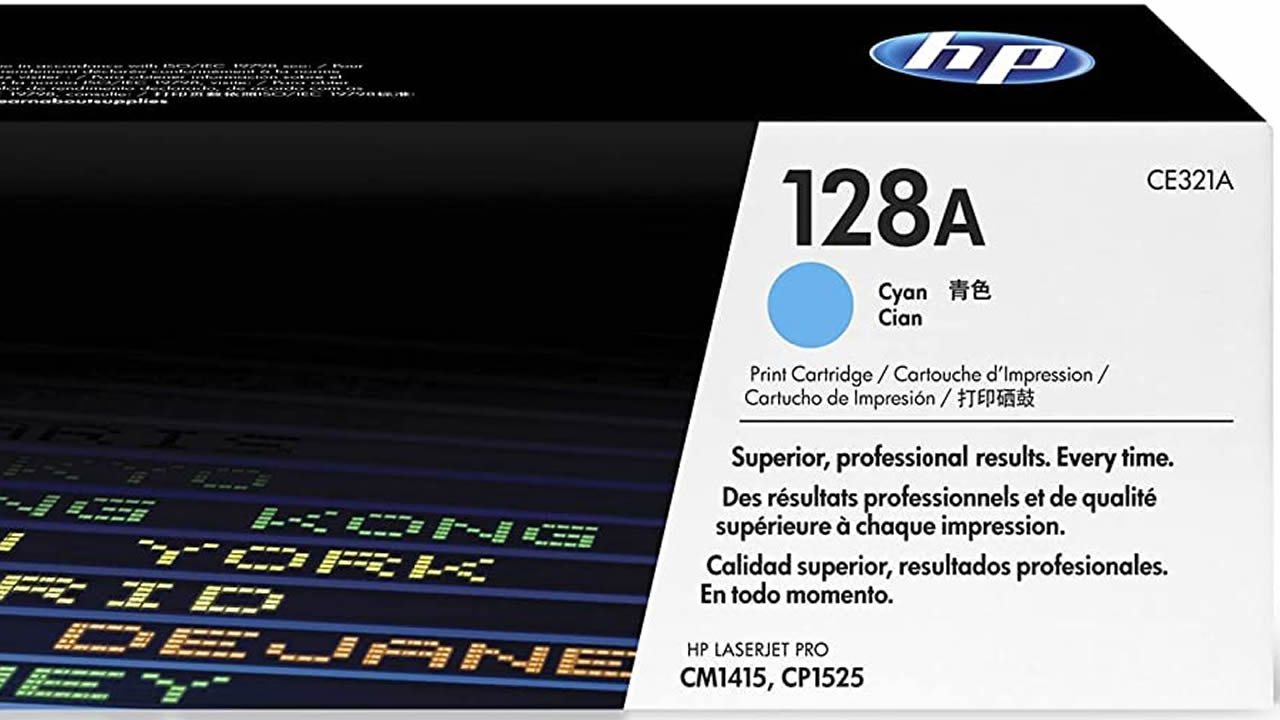 HP 128A Cian   