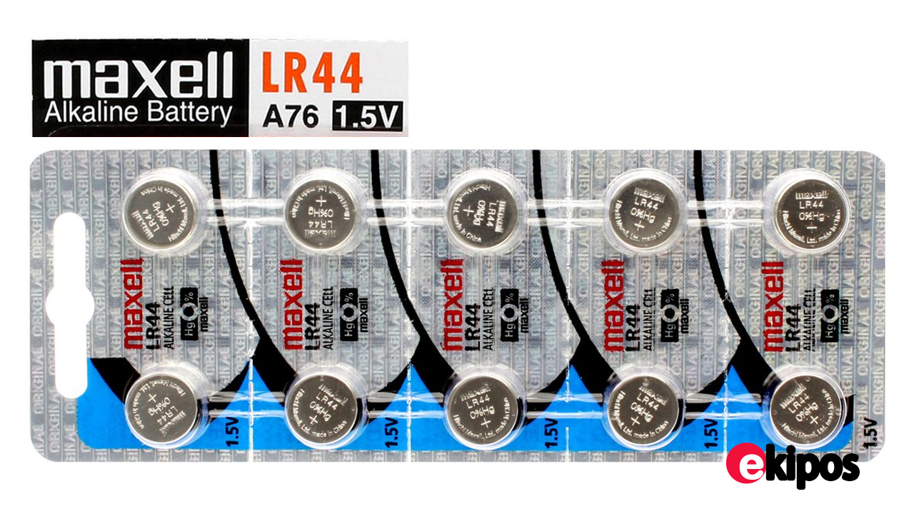 maxell LR44   10Und. 