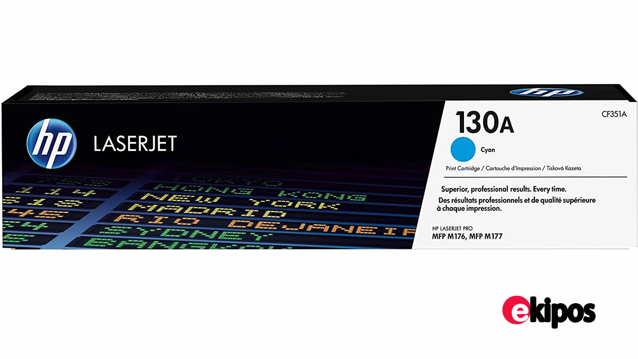 HP 130A cian  