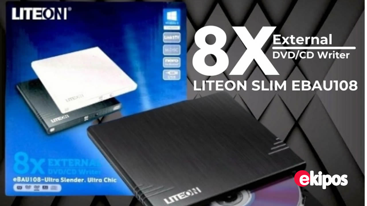 liteon eBAU108 Grabador ·Externo DVD