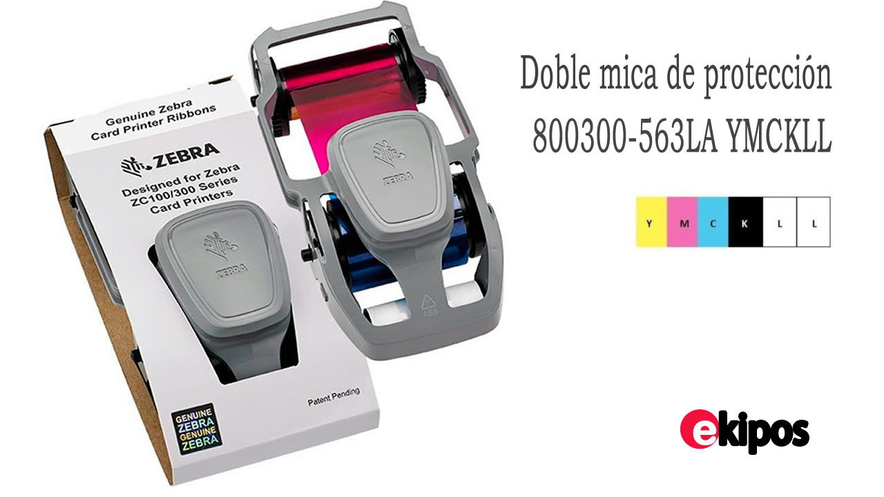 Zebra ZEBRA RBN YMCKLLCOLOR