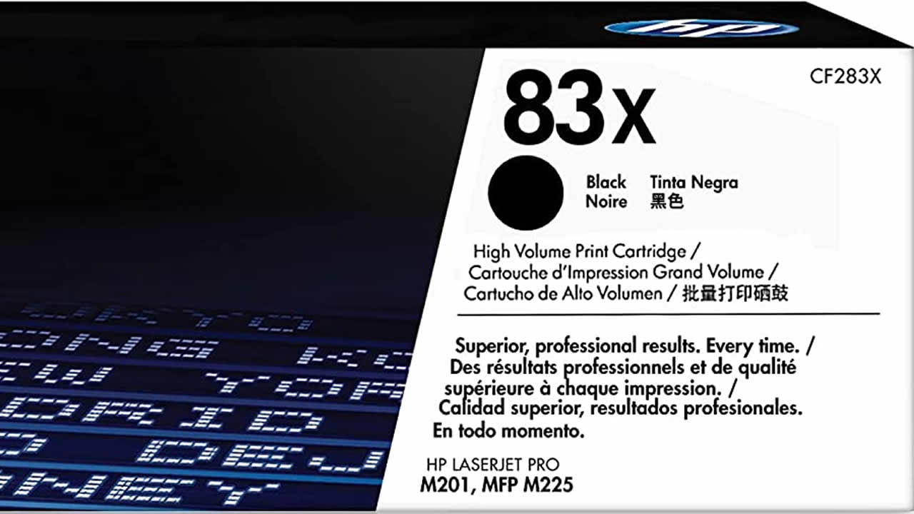 HP 83X negro 