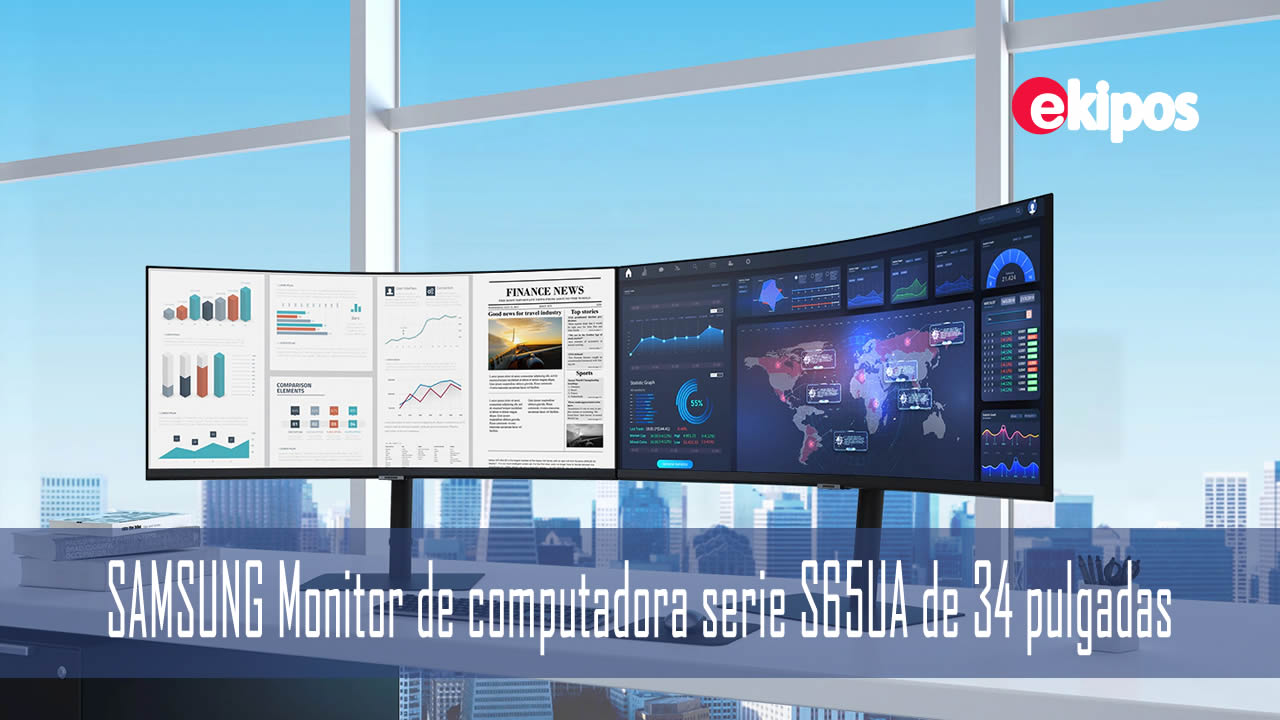 Samsung LS34A650 34 Pulg.  Curvo 