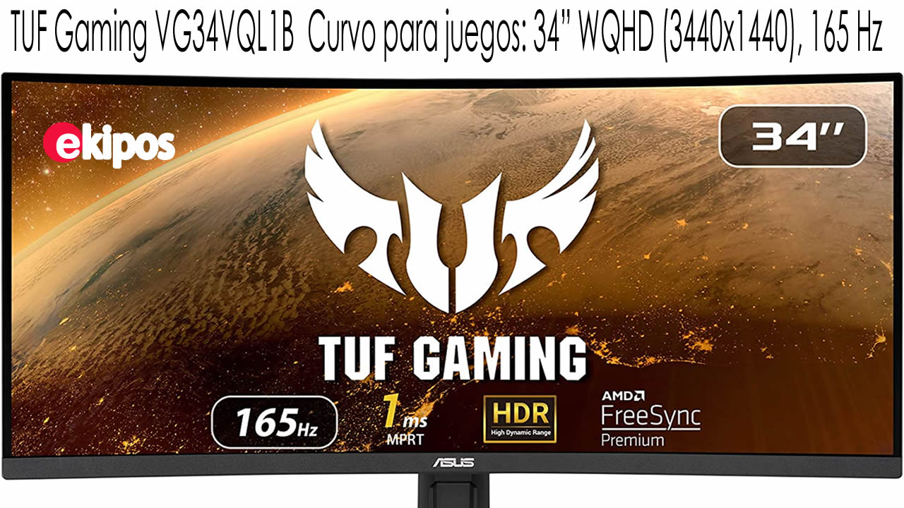ASUS TUF VG34VQL1B  34 pulgadas      
