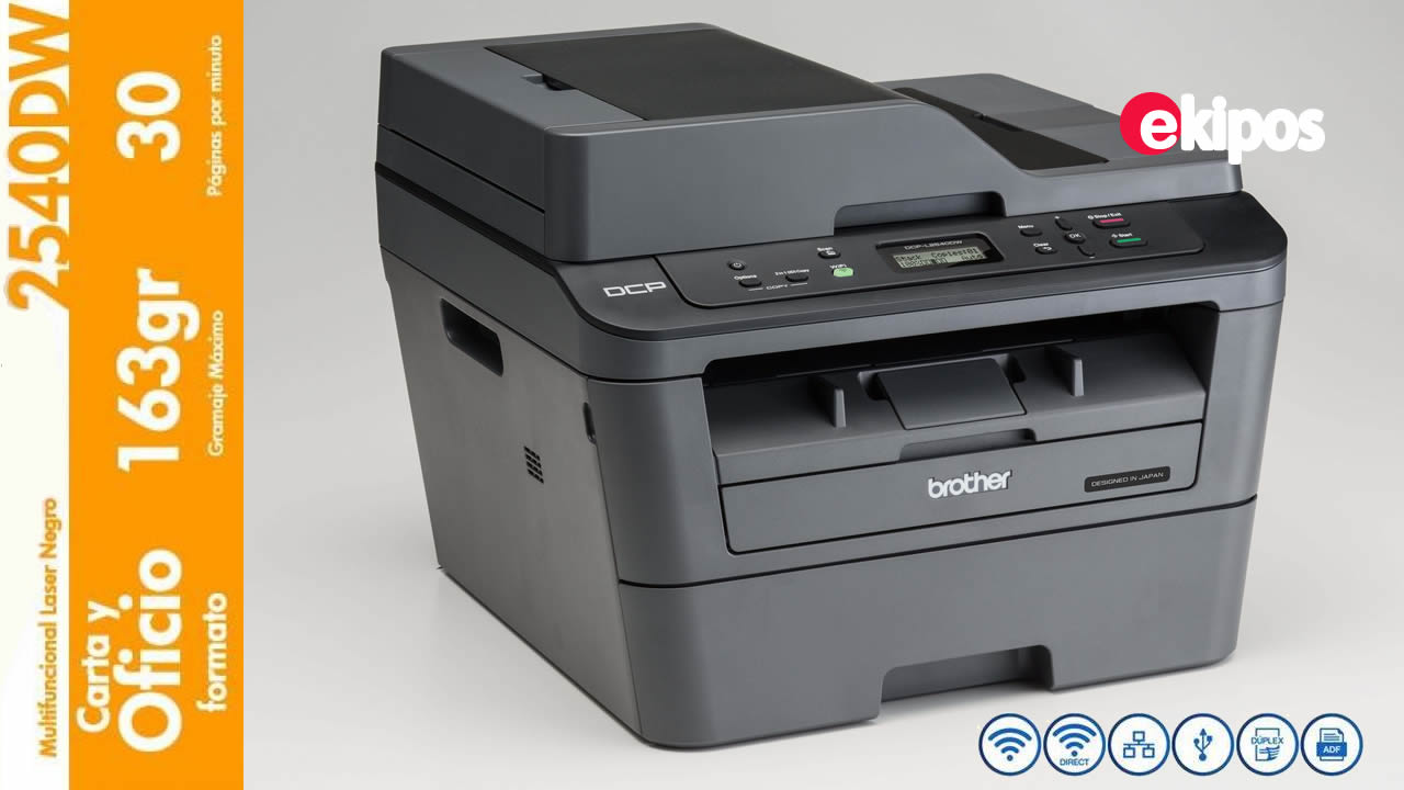 BROTHER DCPL2540DW Láser   