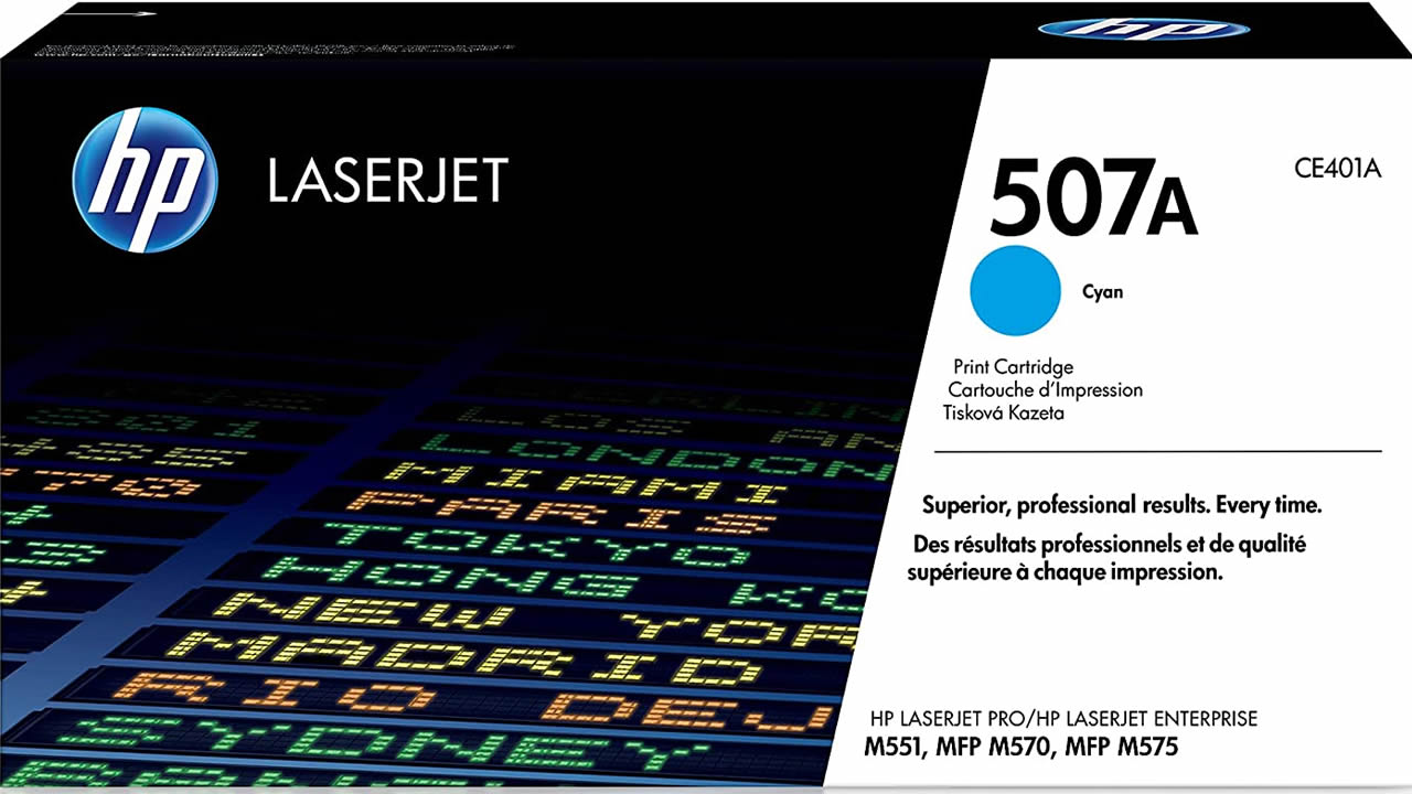 HP 507A  Cian 
