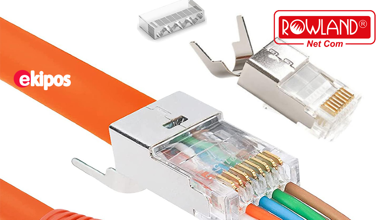 Rowland Cat 6A RJ45 Connector   -  100 Unidades    