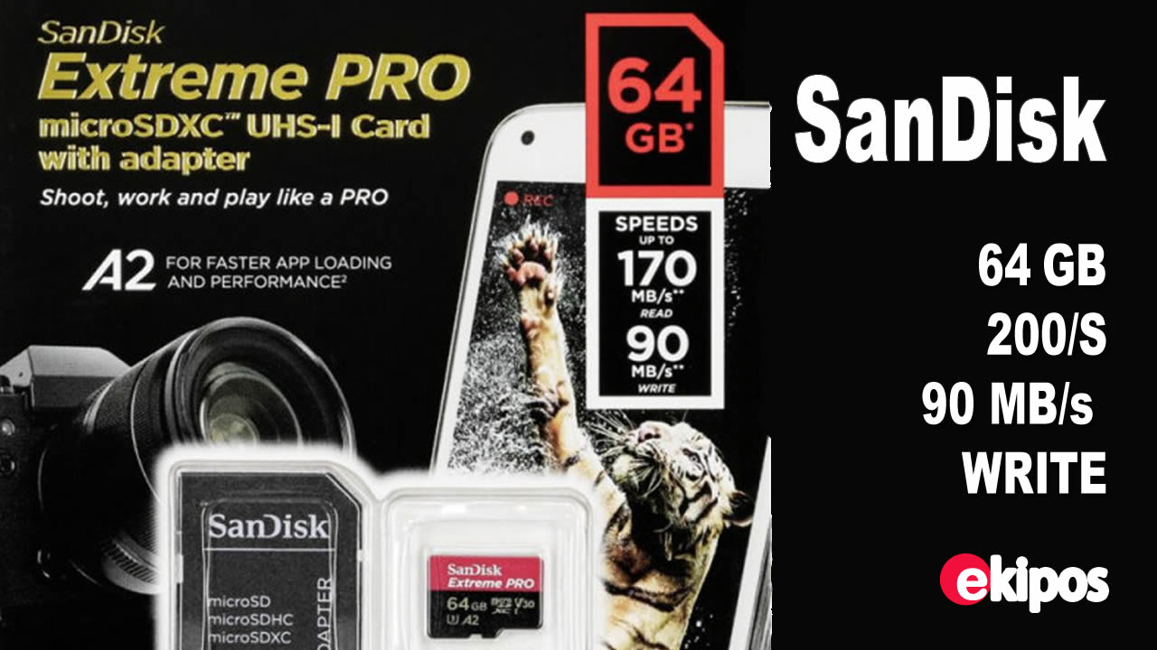 Sand Disk xtreme Pro Micro SDXC 64GB 