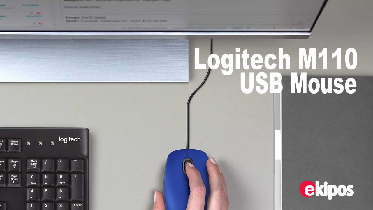 LOGITECH MOUSE M110 USB SILENT 