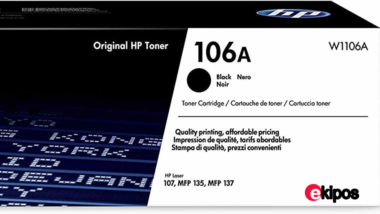 HP 106A negro    