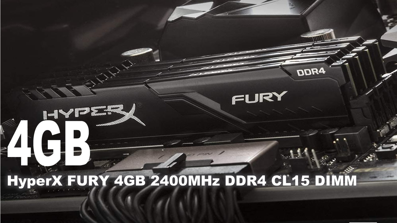 KINGSTON HYPER X DDR4  4GB 2400 