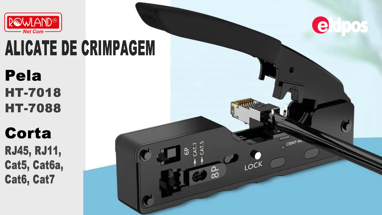 Rowland ALICATE DE CRIMPAGEM