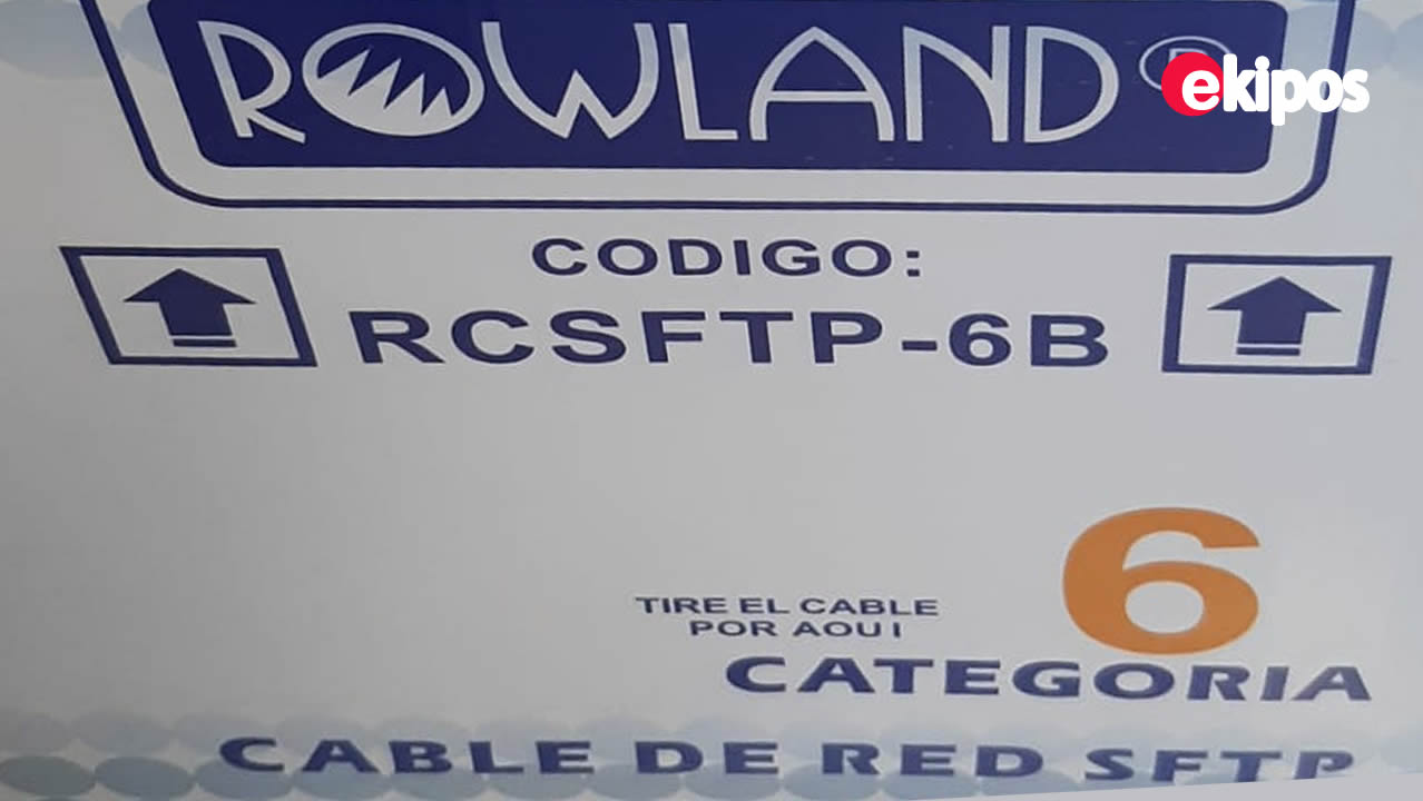 Rowland CABLE SFTP CAT6B  305M  Cobre Puro    