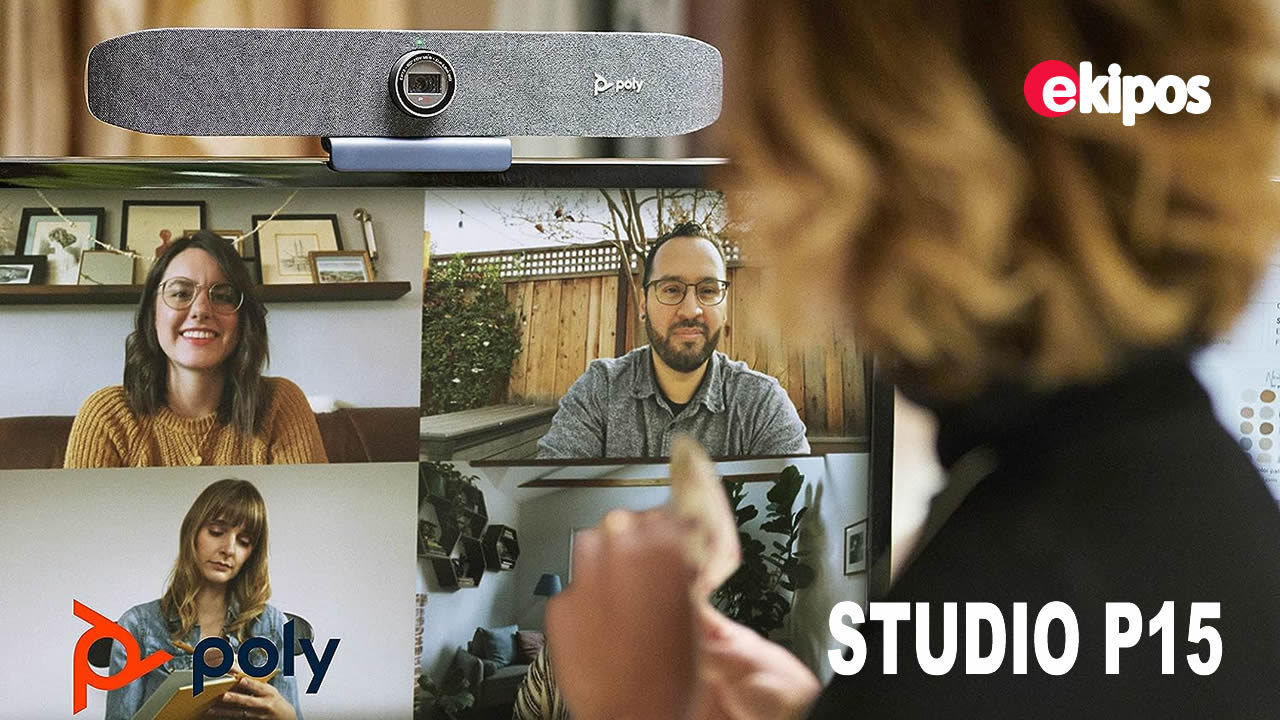 Plantronics Poly Studio P15 - Barra de video personal