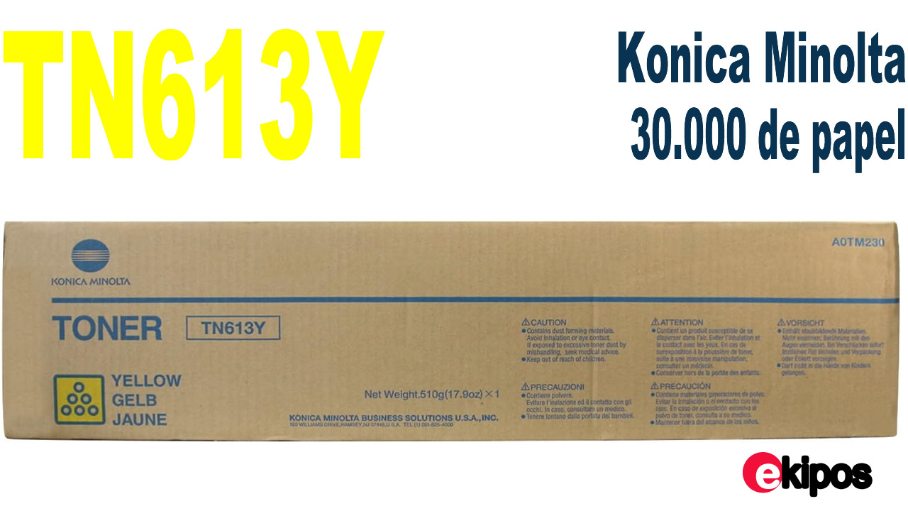 KONICA MINOLTA TN613Y Yellow  
