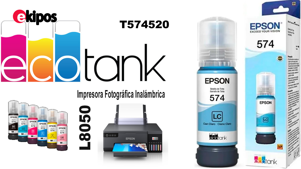 EPSON T574520 Cian Claro 