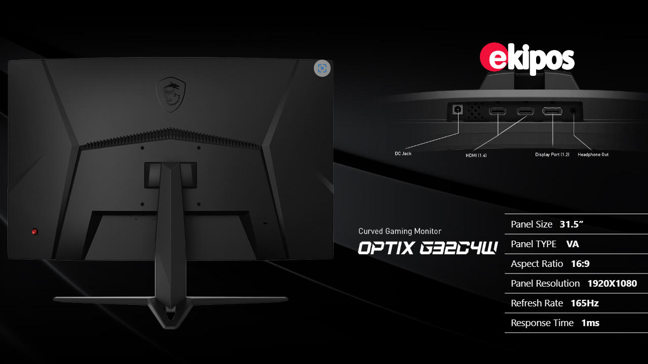 MSI Optix  G32C4W 32Pulg. 