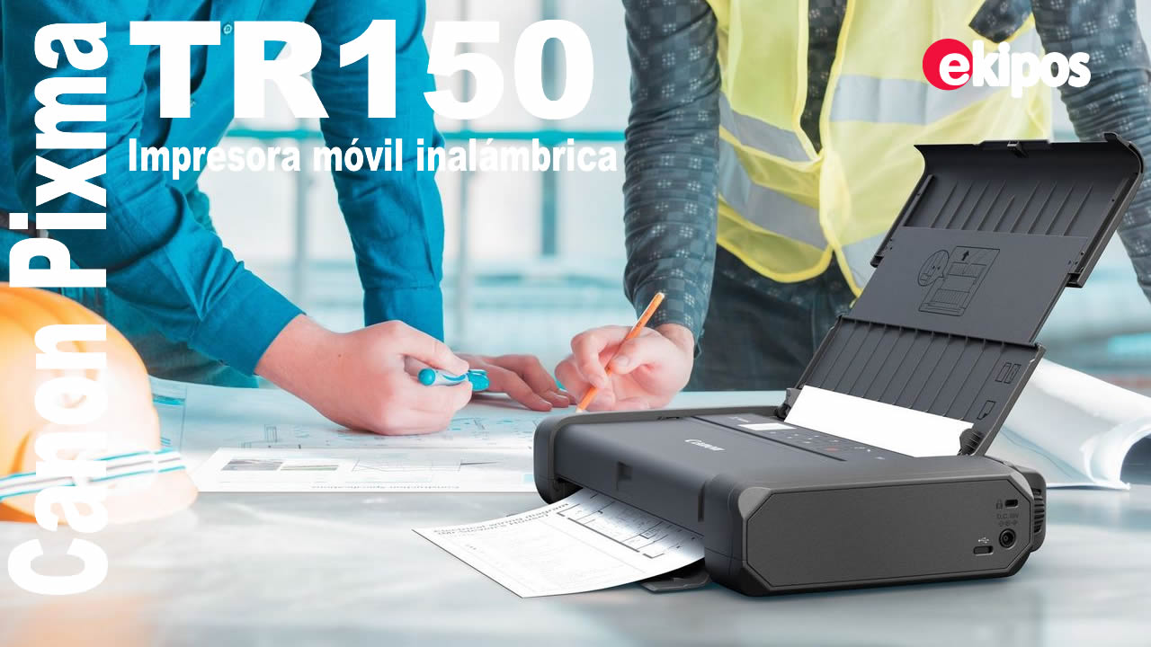 Canon Pixma TR150 with battery 