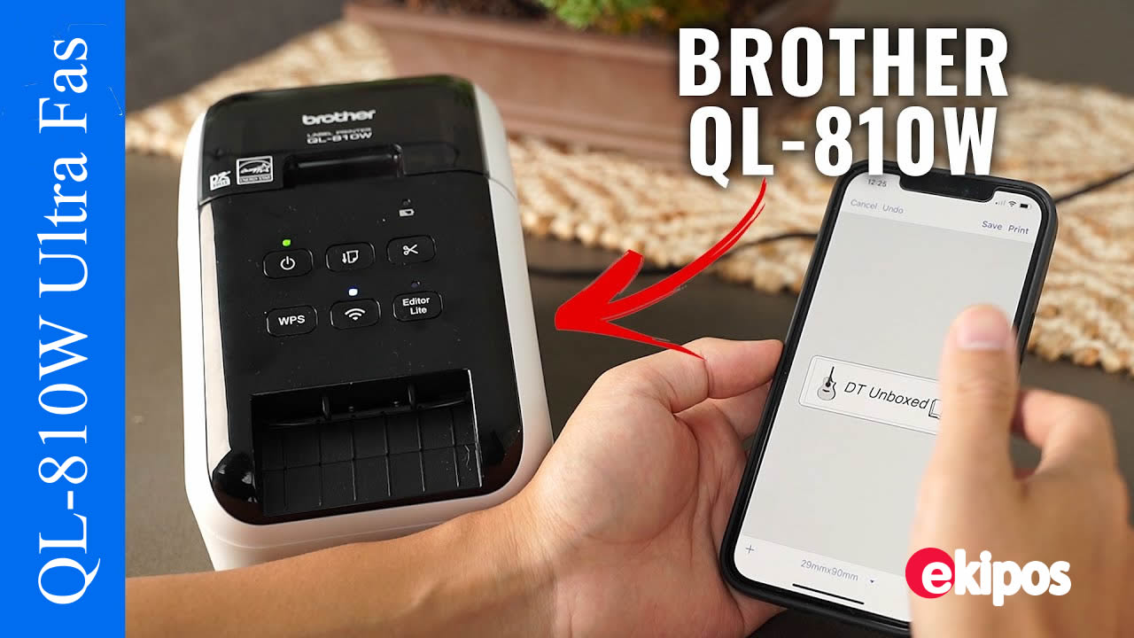 BROTHER QL-810WUSB, Inalámbrico