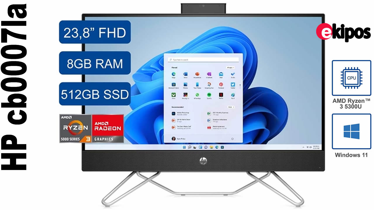 HP All in One 205 23.8/R3-5300U  