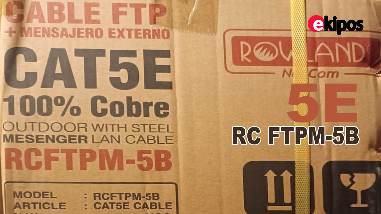 Rowland CABLE CON MENSAJERO RCFTPM-5E 305M   