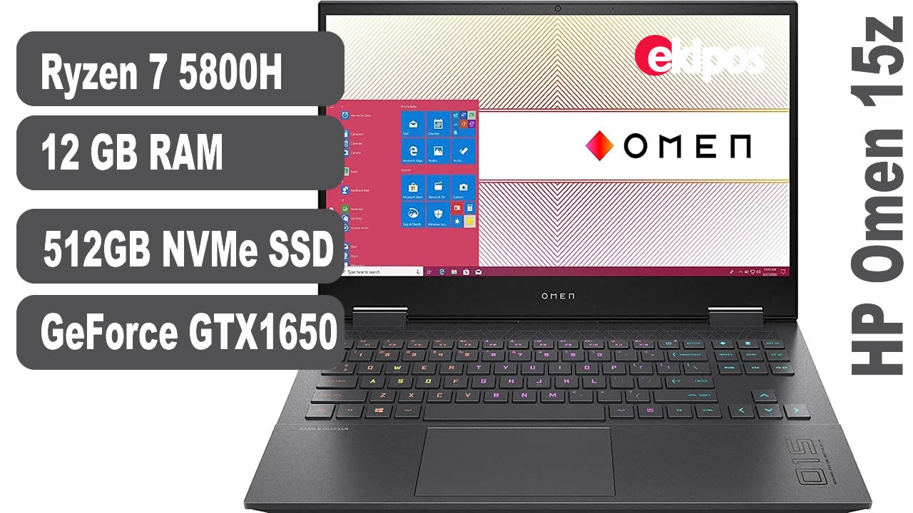 HP Omen 15z 15/R7-5800H