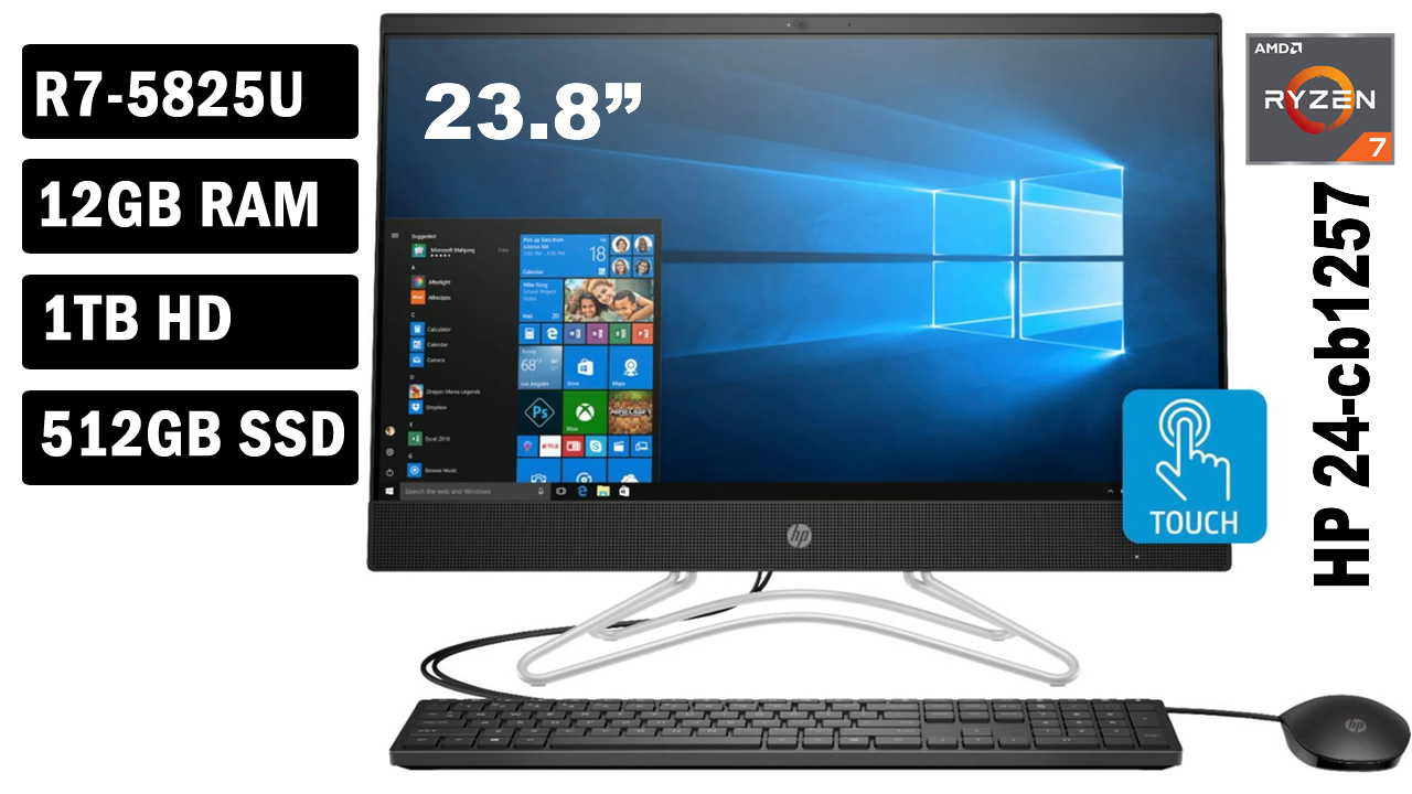 HP 24 cb1257c 24/R7-5825U   