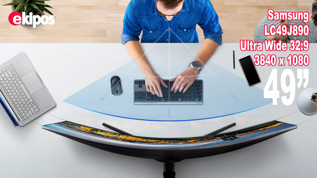 Samsung LC49J890G4 Curvo Ultrapanorámico 49 Pulg.           