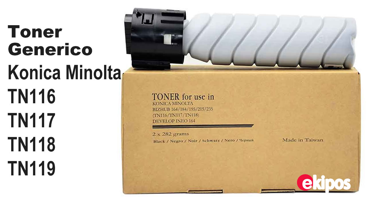 KONICA MINOLTA TONER TN116 TN117 TN118  