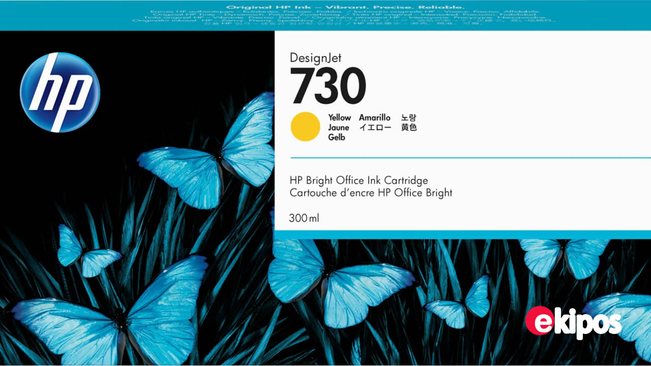 HP 730  Amarillo 300ml   