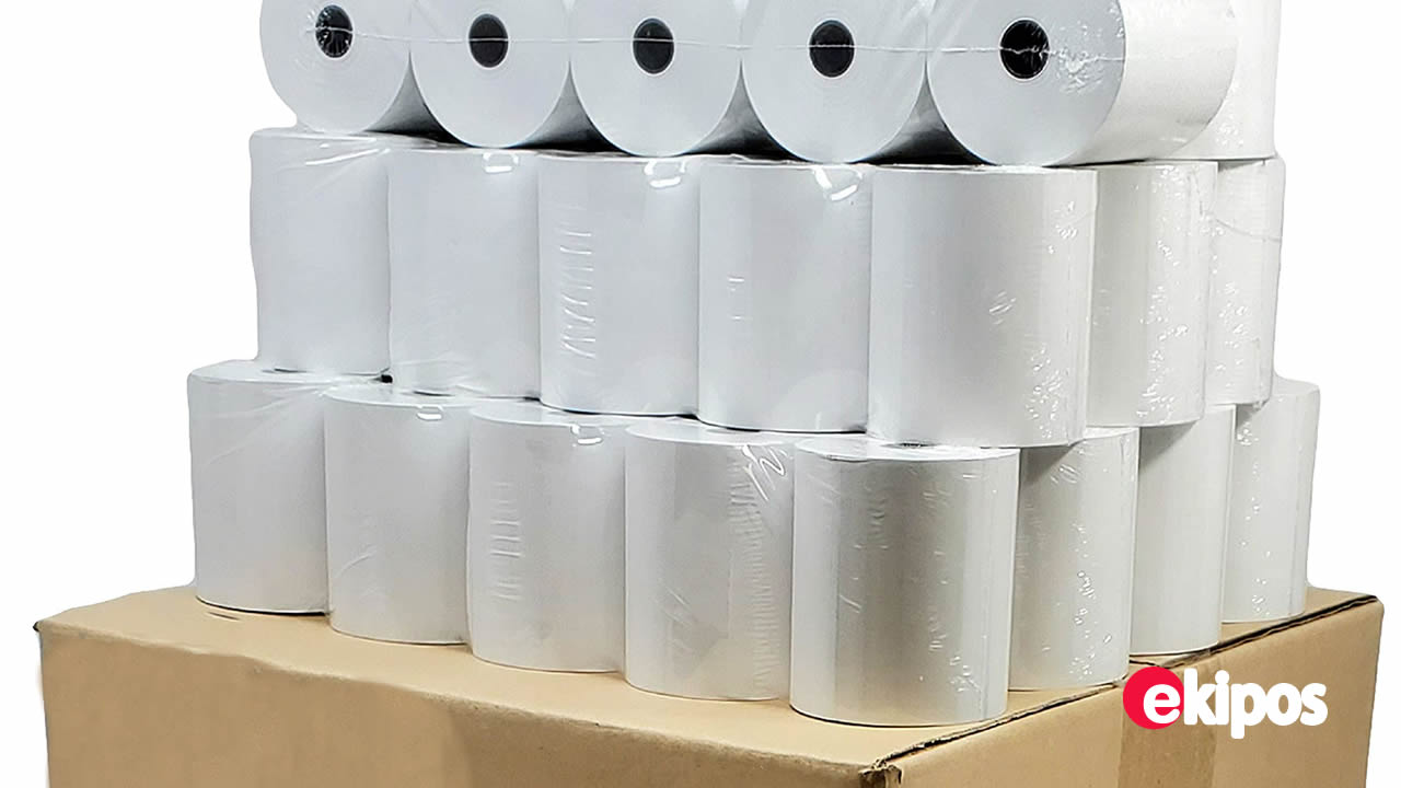 OEM ​Rollos de papel Bond 79x70x13 63gr L45mts - 100 Unid.    