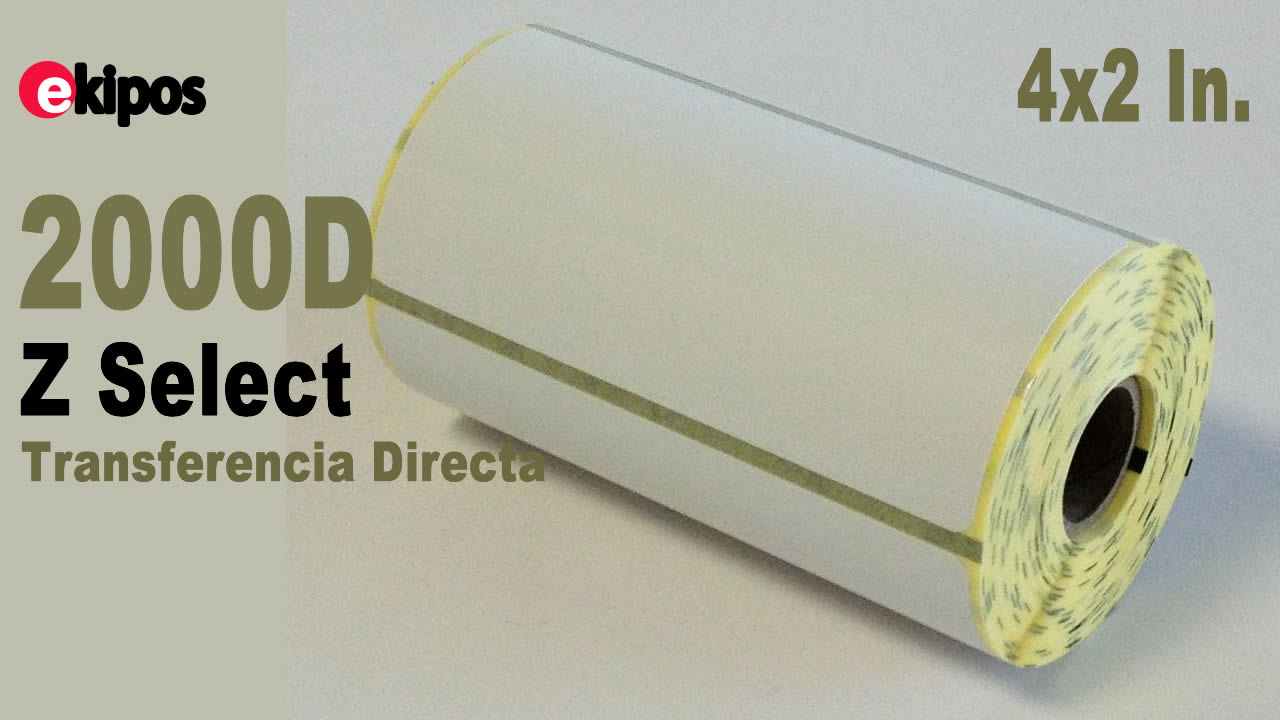 Zebra Z-SELECT 2000D 4x2P - 1240 Unid  