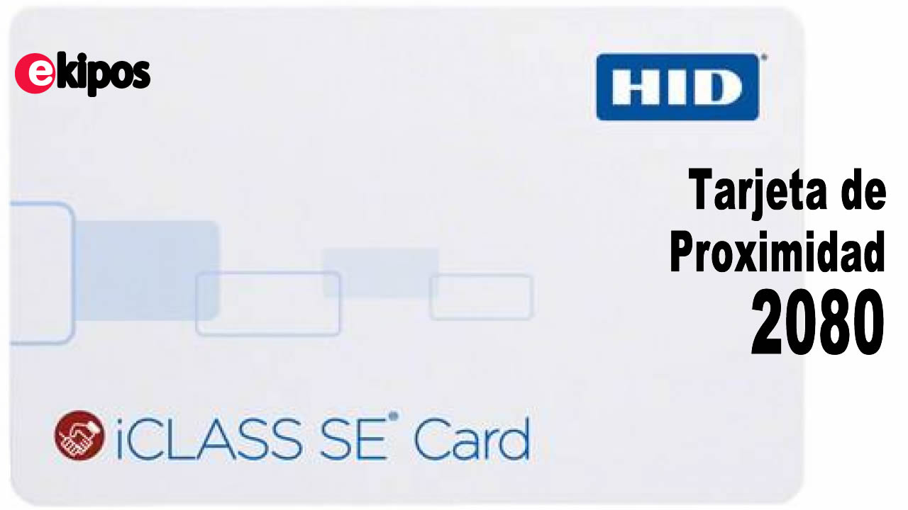 HID TARJETA DE PROXIMIDAD ICLASS CLAMSHELL 13.56 MHz 