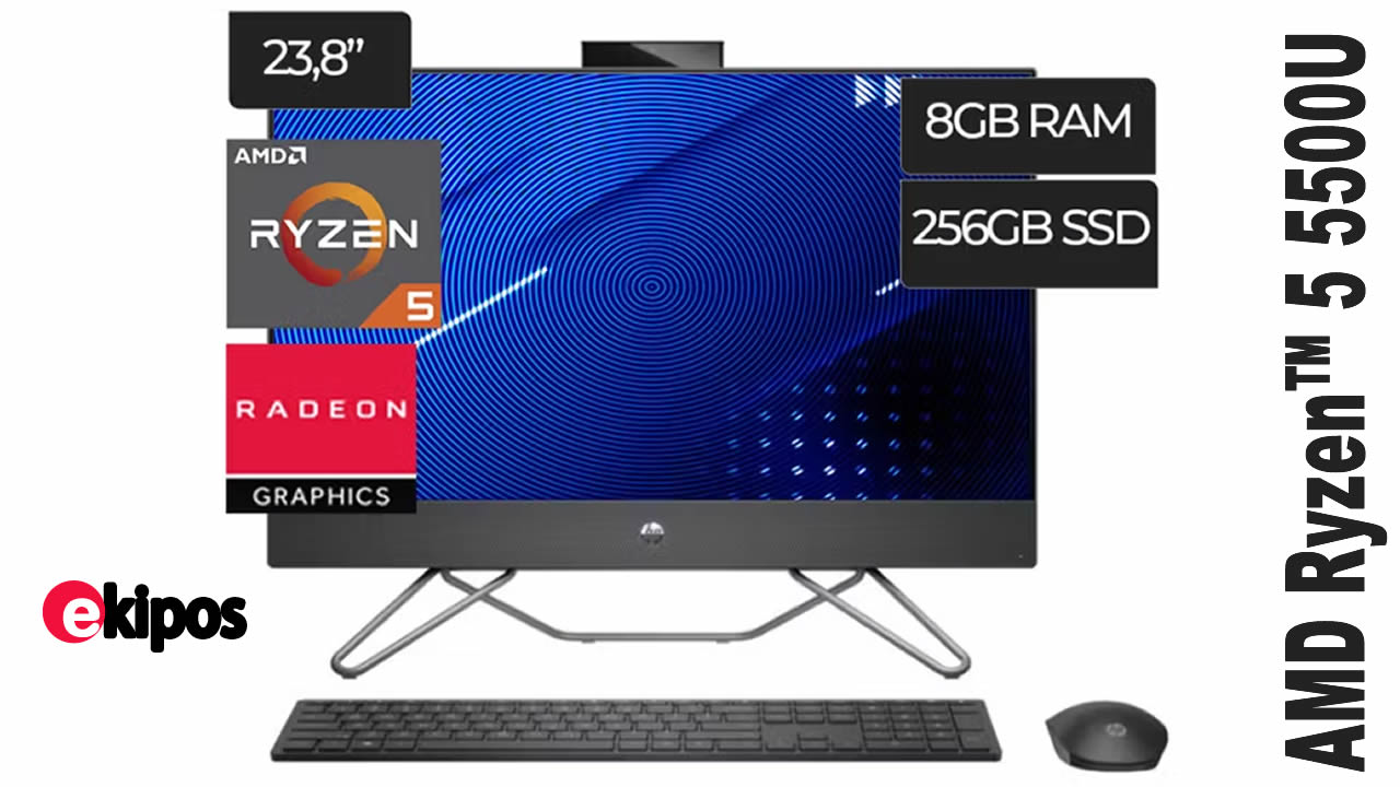 HP All in One 205 G8 23.8/R5-5500u        