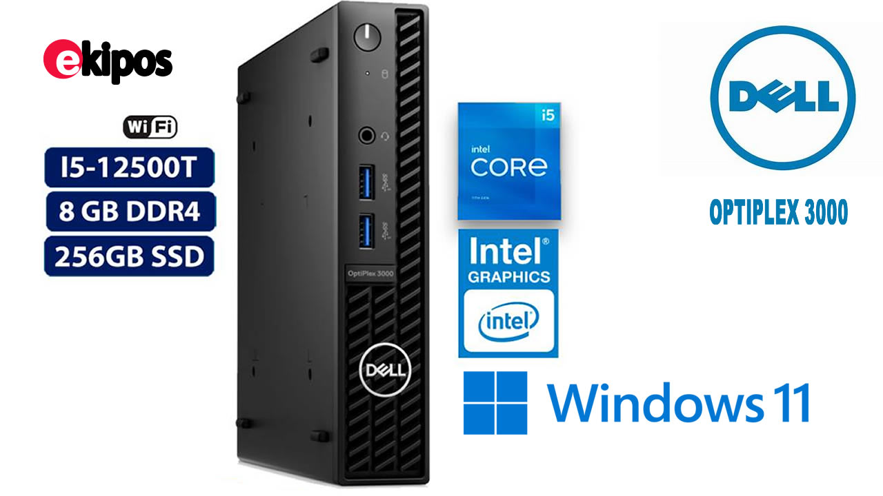 DELL OptiPlex 3000 MFF  i5-12500T      