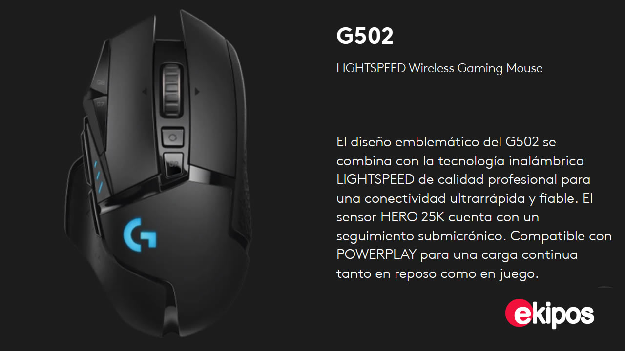 LOGITECH G502 LIGHTSPEED