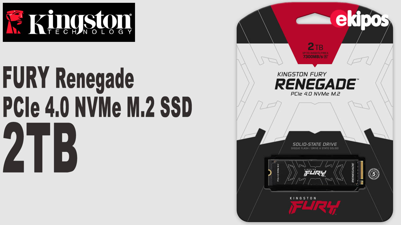 KINGSTON FURY Renegade PCIe 4.0 NVMe M.2 SSD -  2TB    